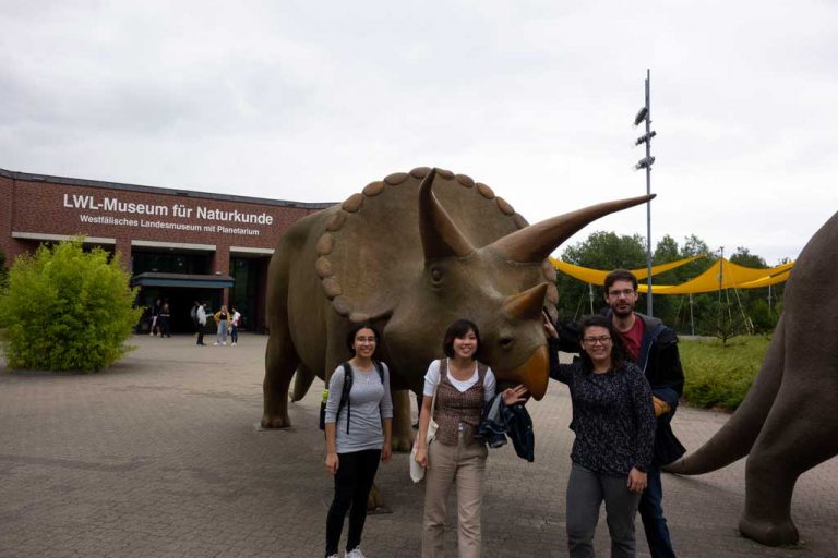 Ausflueg Muenster Sprachkurs Studenten